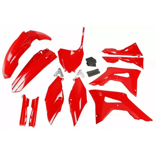 Body Kit Full Crf250 18-21/450 17-20 W/Airbox Red Hokit123F@070