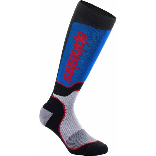 Youth MX Plus Socks Blue/White/Red