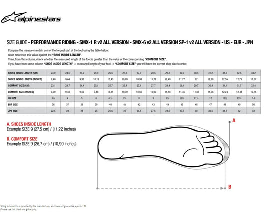 BOOT SMX1-R V2 BLACK 43
