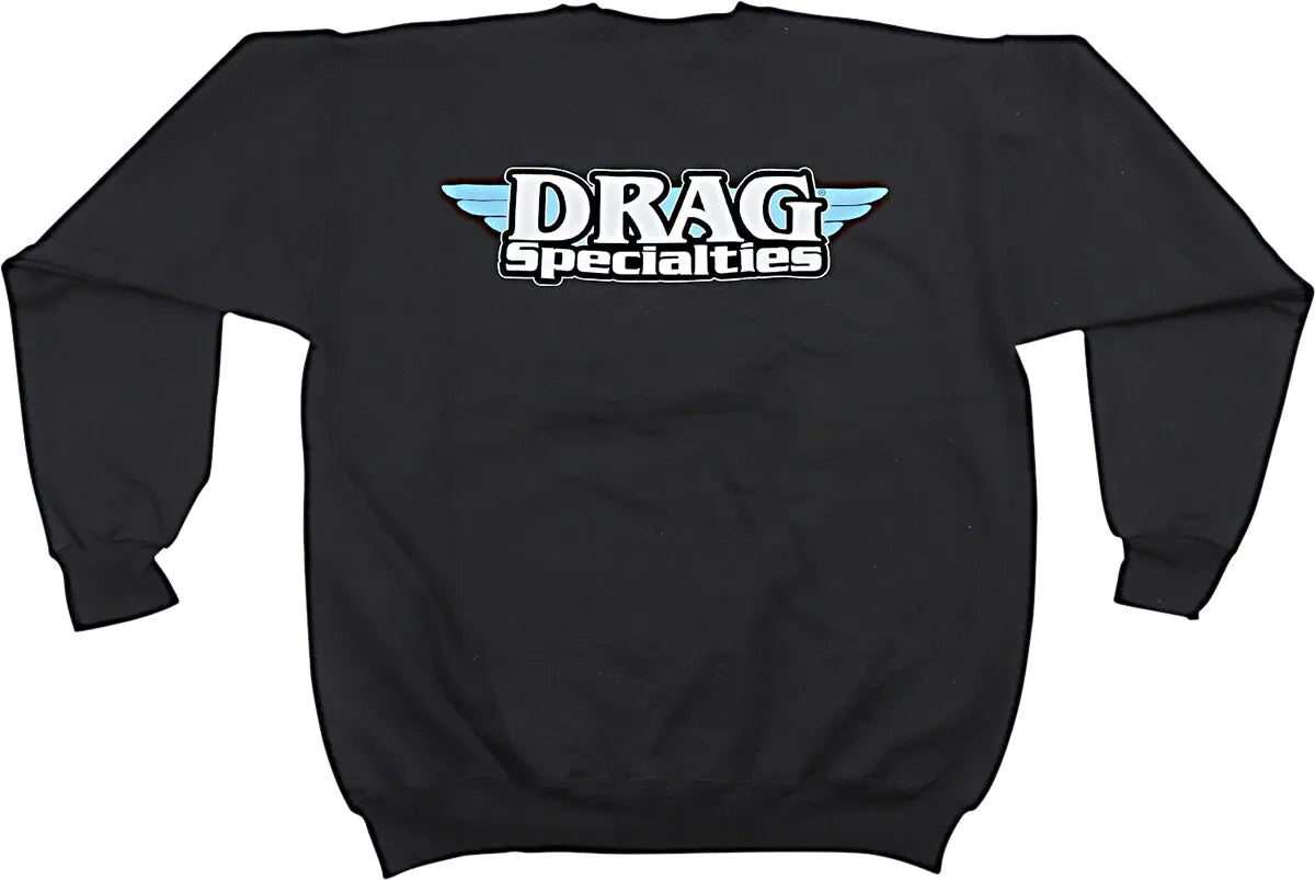 DRAG SW/SHIRT BLACK LARGE