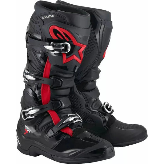 Tech 7 Boots Hi-Viz Black/Red