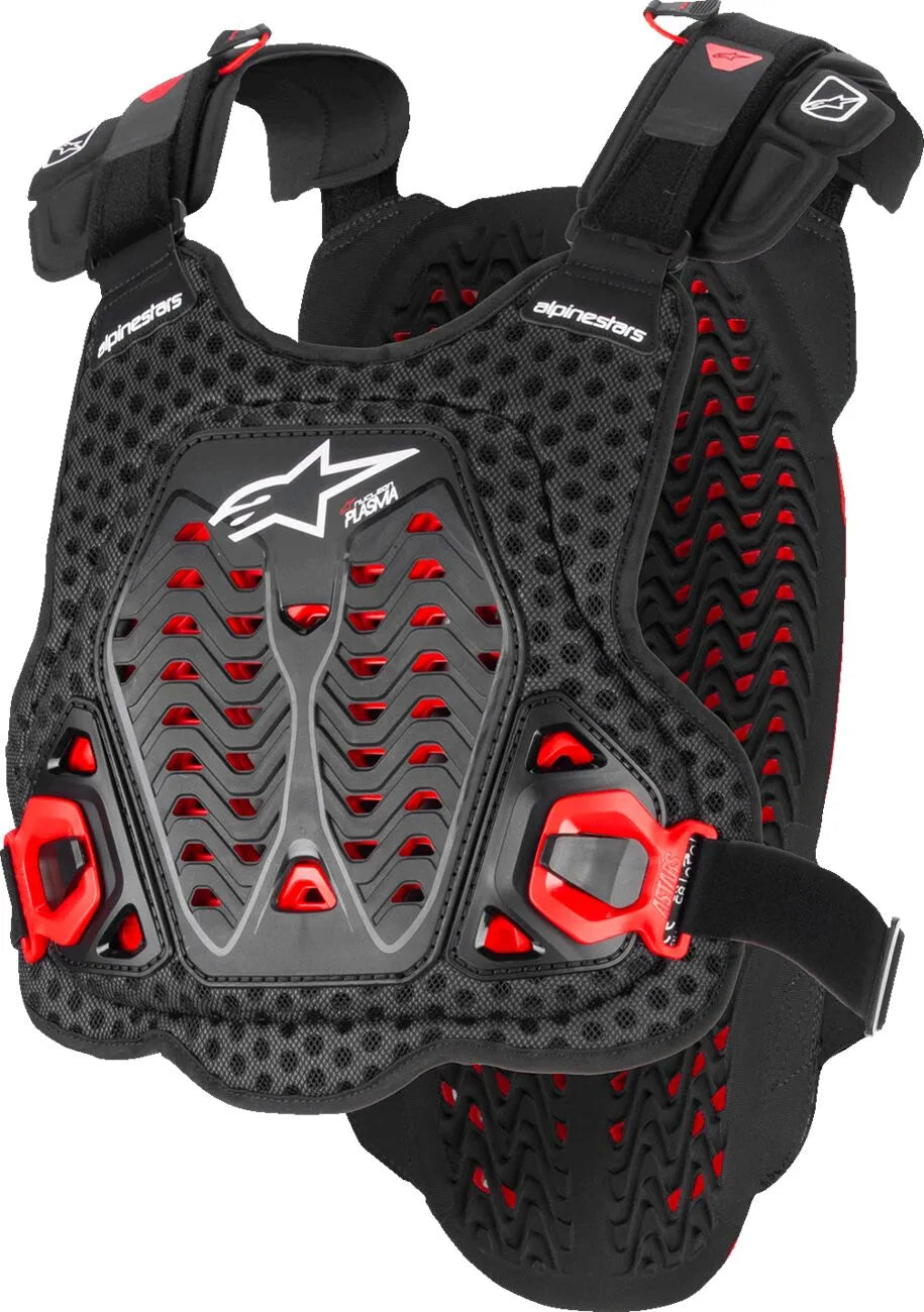 A-5 PLASMA CHEST PRO BLK/RD/WHT XS/S