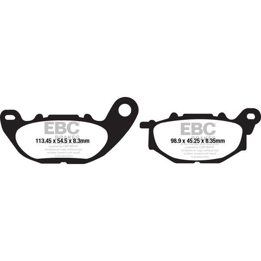 Brake Pad Fa-Series Organic FA663