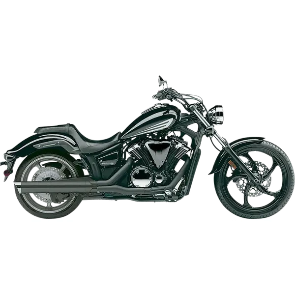 Muffler 4" Sclp Black Stryk
