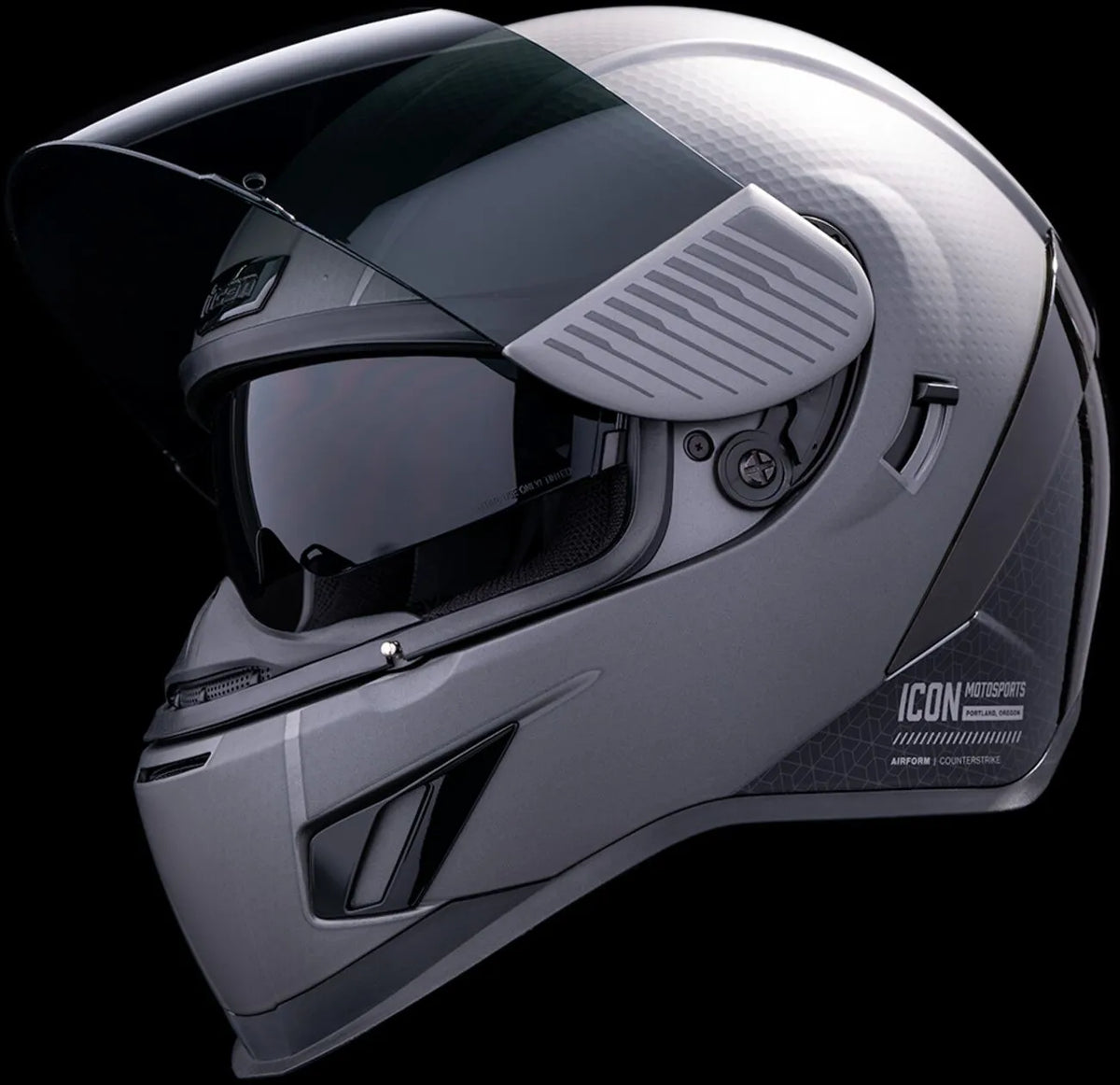 HELMET AIRFORM COUNTERSTRIKE MIPS SILVER 2X