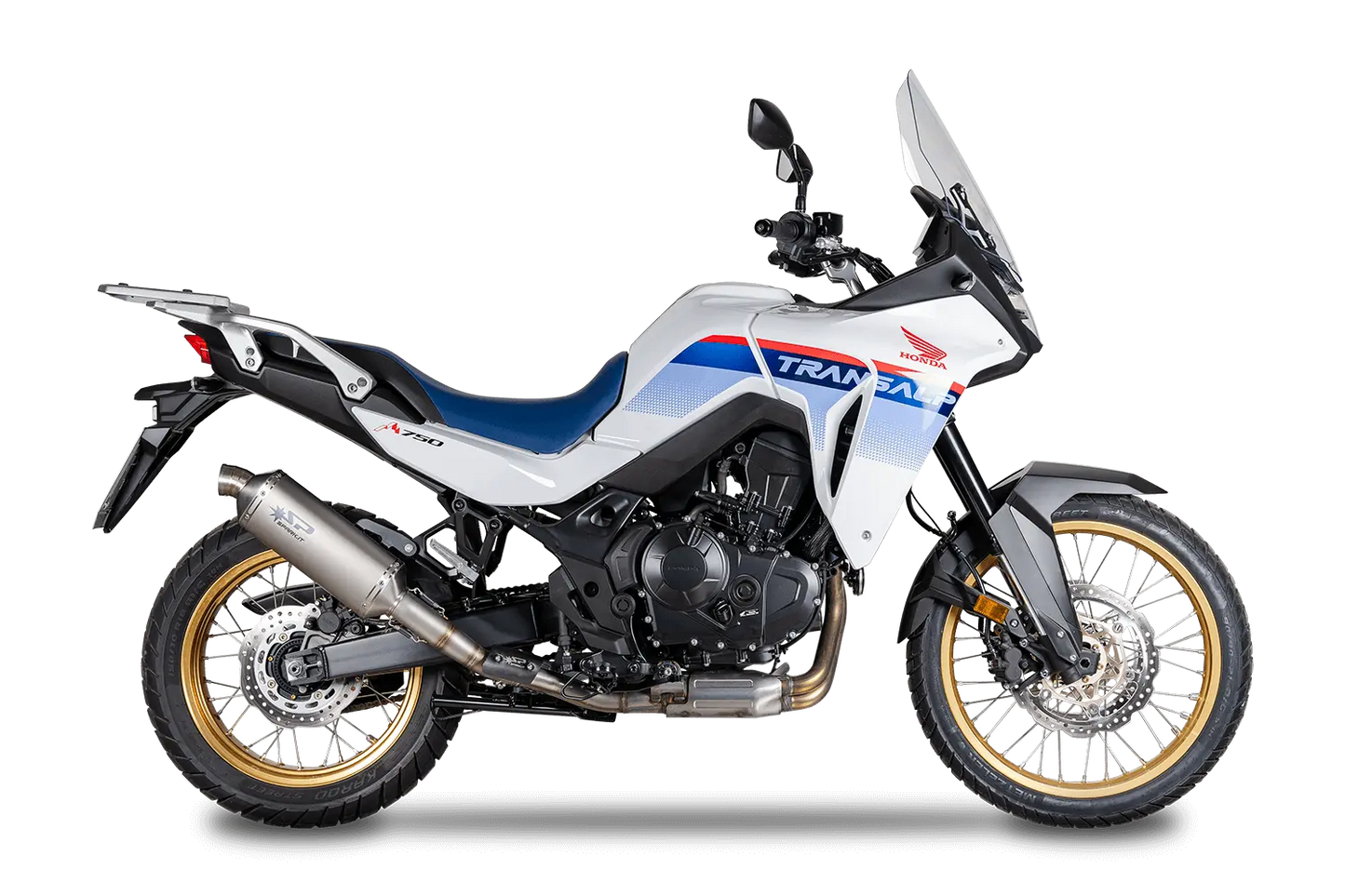 MUFFLER DAKAR TIT HONDA TRANSALP 750 ECE