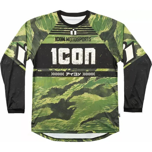 Tiger’s Blood Jersey Camo Green