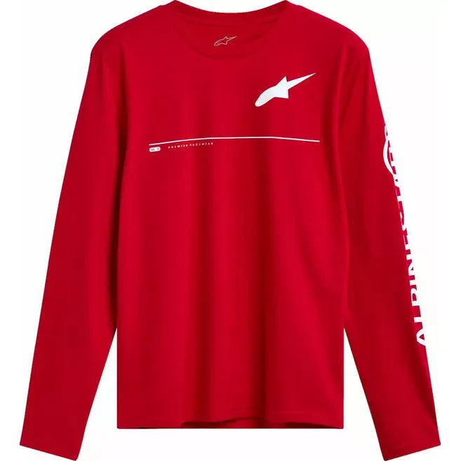 Committed Long-Sleeve CSF T-Shirt Red