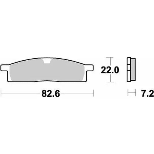 Brake Pad Nitro 091221
