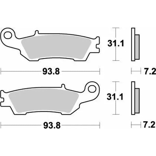 Brake Pad Nitro 094921