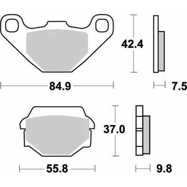 Brake Pad Nitro 091121