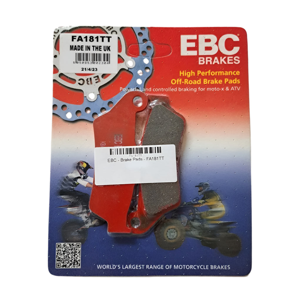 Brake Pad Fa-Tt Series Carbon Fiber FA181TT