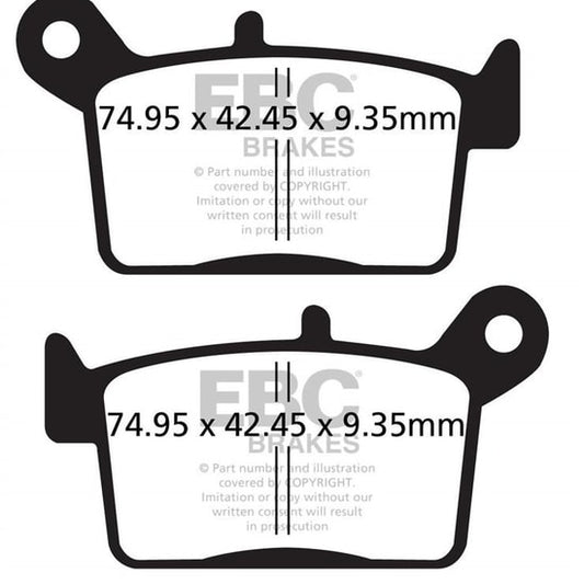 Brake Pad Fa-Hh Series Sintered Metal FA697HH