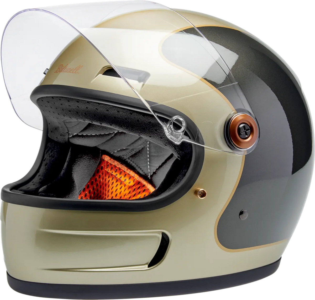HELMET GRINGO SV GLOSS METALLIC CHAMPAGNE/CHARC TRACKER LG