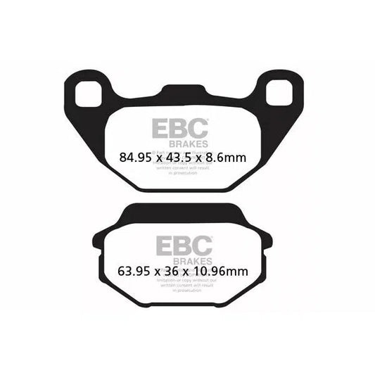Brake Pad Sfa Series Organic SFA305