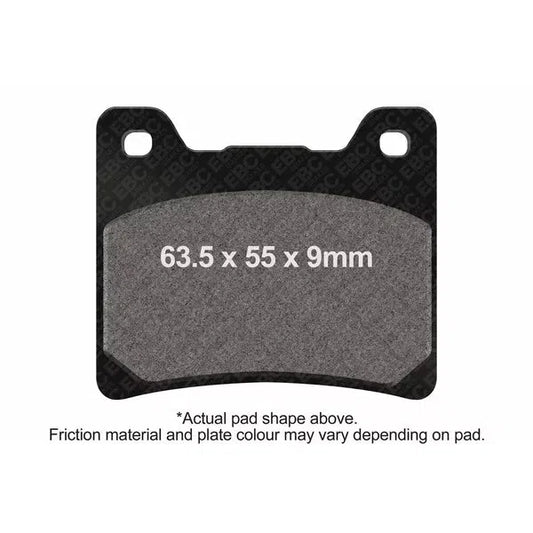 Brake Pad Sinter Hh EPFA088HH