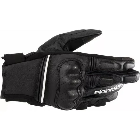 Phenom Leather Gloves Black/White
