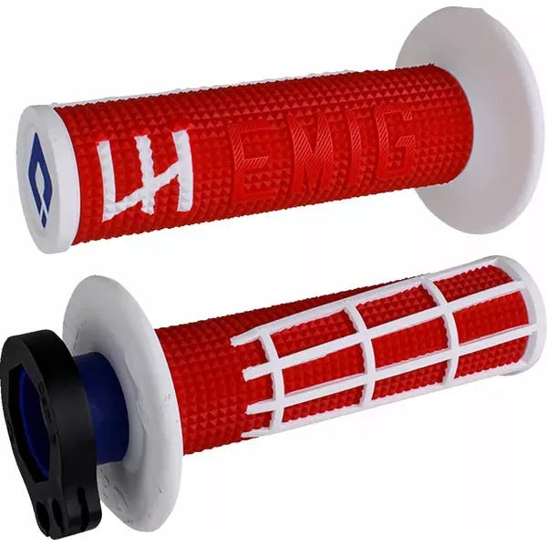EMIG 2.0 Lock-on Grips Red/White
