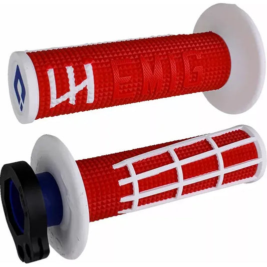 EMIG 2.0 Lock-on Grips Red/White
