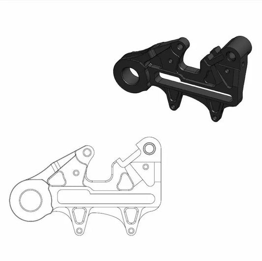 Brake Caliper Adaptor 240Mm 211133