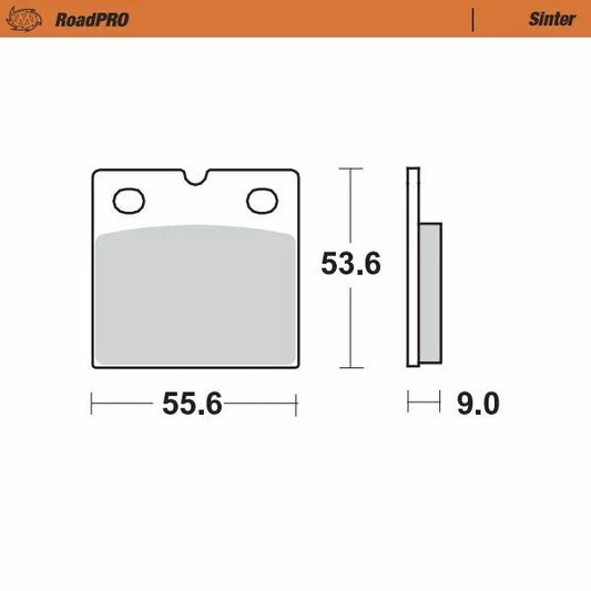 Brake Pad Sinter Rear 401602