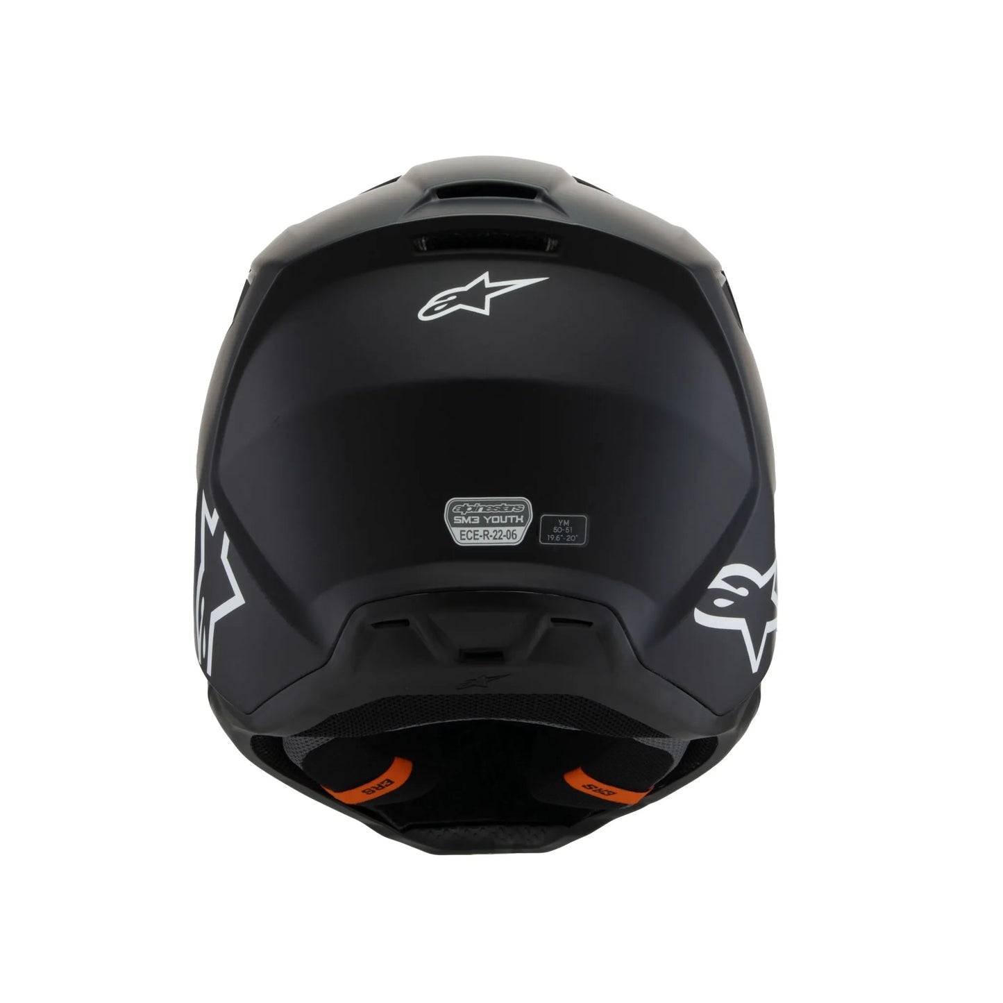HELMET YTH SM3 SOLID BLACK YM