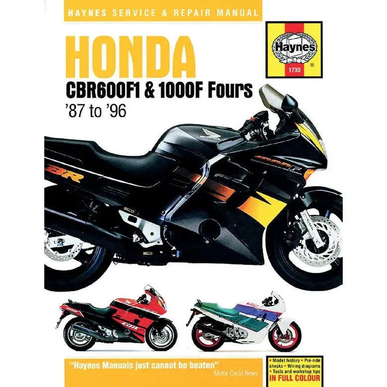 Hon Cbr600/1000 Manual