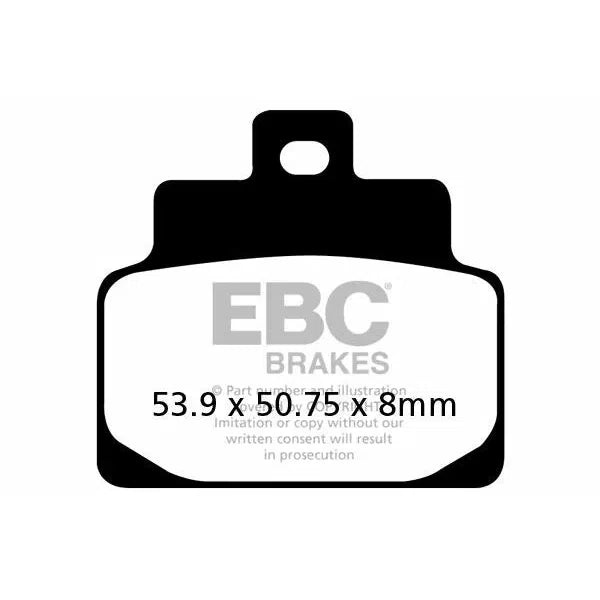 Brake Pad Sfac Series Carbon Fiber Scooter SFAC298