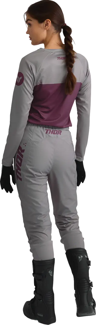 PANTS WOMENS RIDEMODE MENACE PURPLE/GRAY 11/12