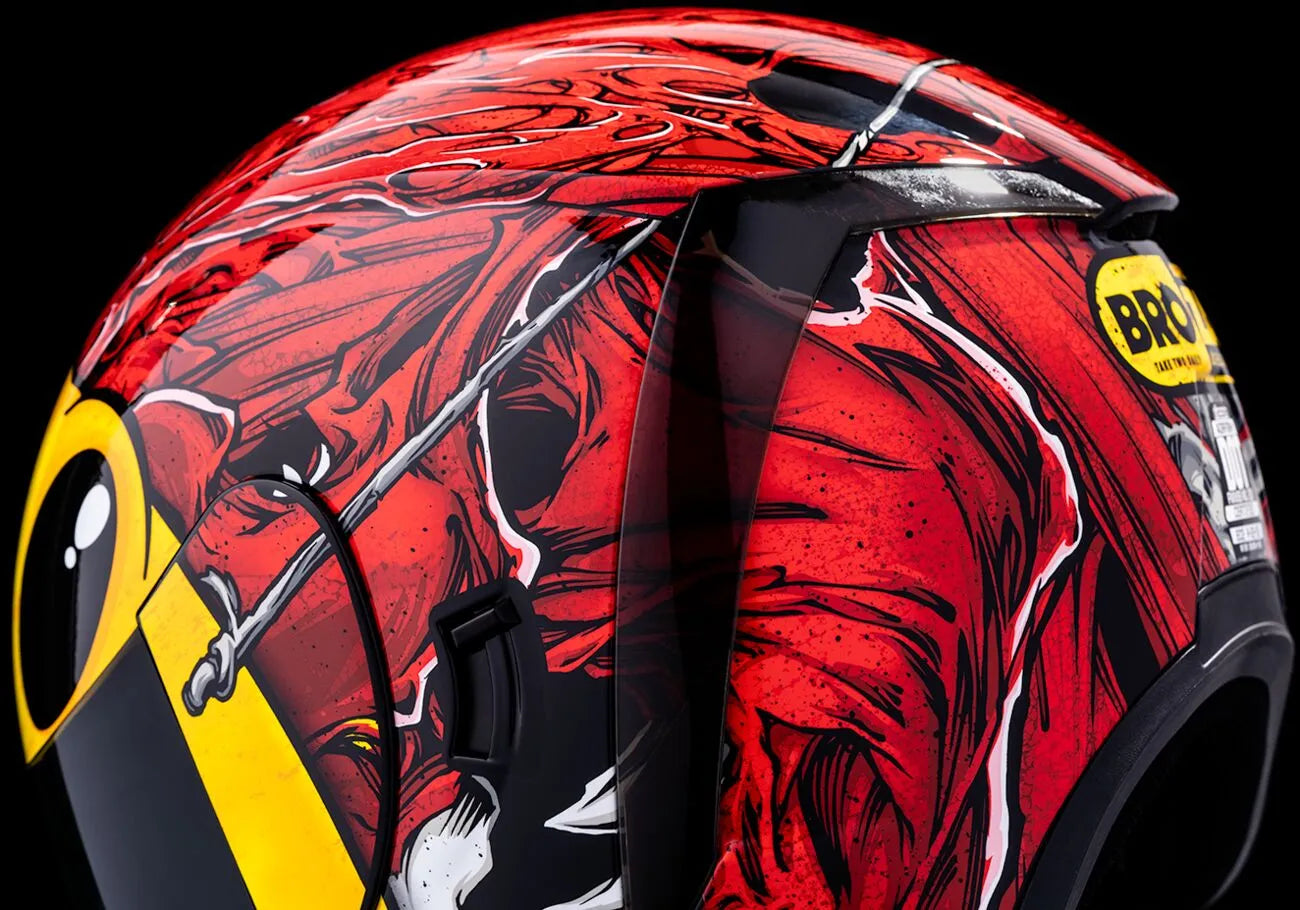 HELMET AIRFORM MIPS BROZAK RED XL