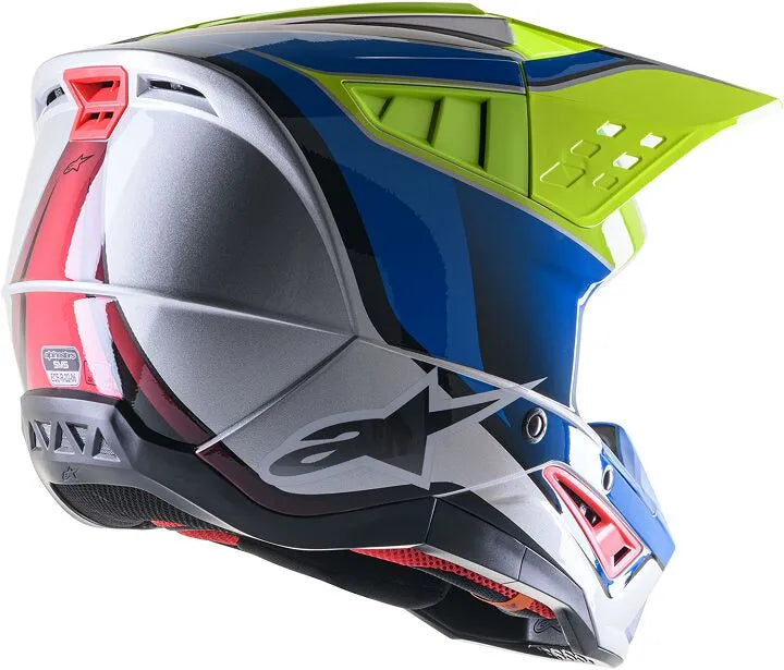 HELMET SM5 SAIL YLW/BL L