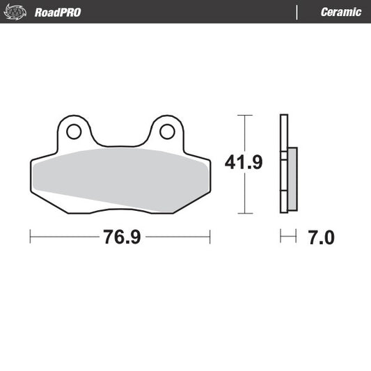Brake Pad Ceramic 411604