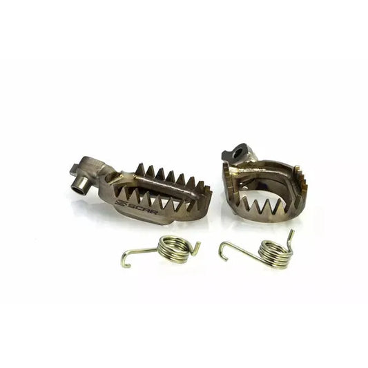 Ti Mud Footpegs Yzf250 24- 450 23- S1517Am