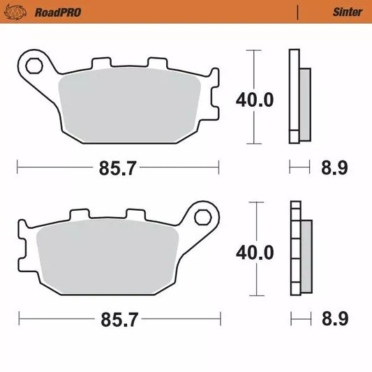 Brake Pad Sinter Rear 403102