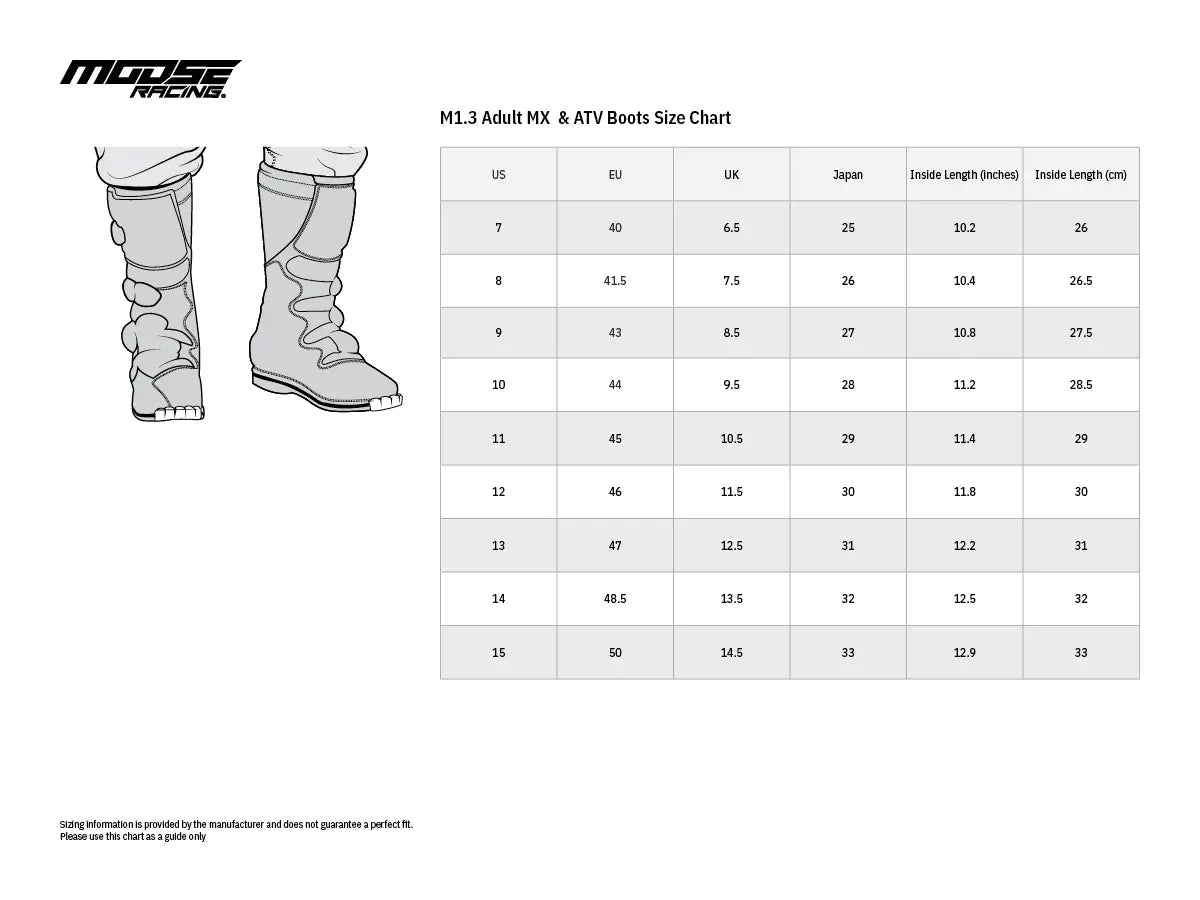 BOOT QUALIFIER MX BK 15