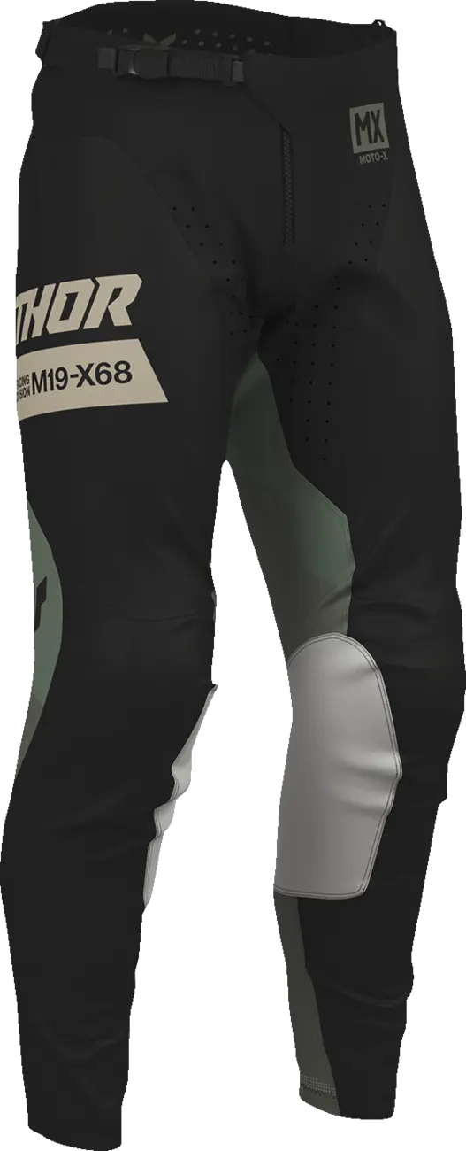 PANT LAUNCHMODE BLEACH BLACK/CAMO 42