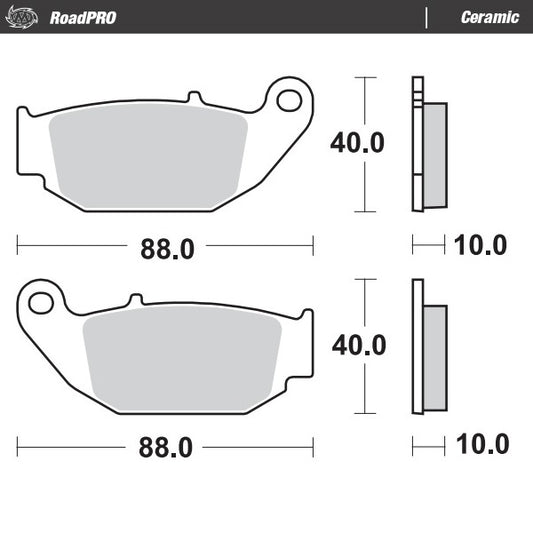 Brake Pad Ceramic 410604