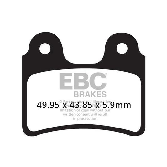 Brake Pad Fa-Tt Series Carbon Offroad FA303TT
