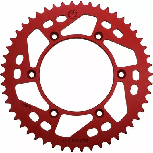 Sprocket Alu Mse Beta 50T Red 1211-Bet-50-13