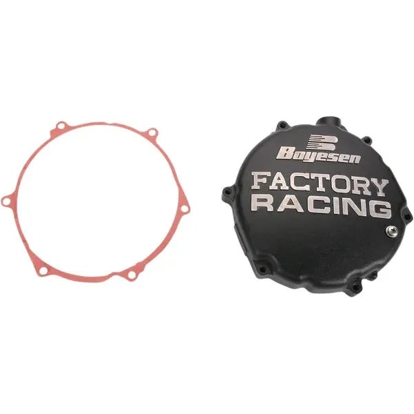 Cover Clutch Kx250 Blk 05-07