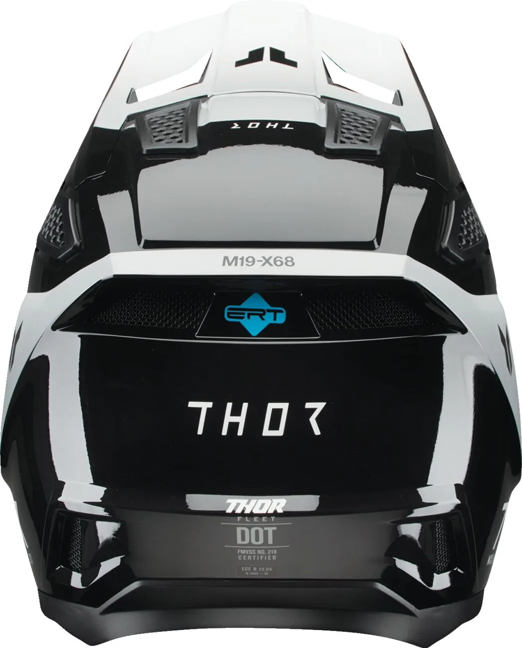 HELMET FLEET STORM BK/WH LG