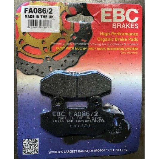 Brake Pad Fa Series Organic Street FA086/2