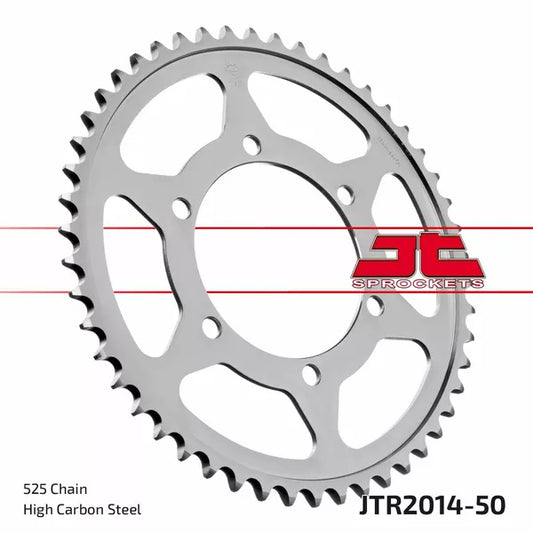 Sprocket Rear 50T 525 Blk Jtr2014.50Zbk