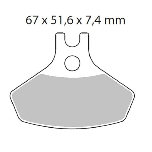 Brake Pad Nitro 098621