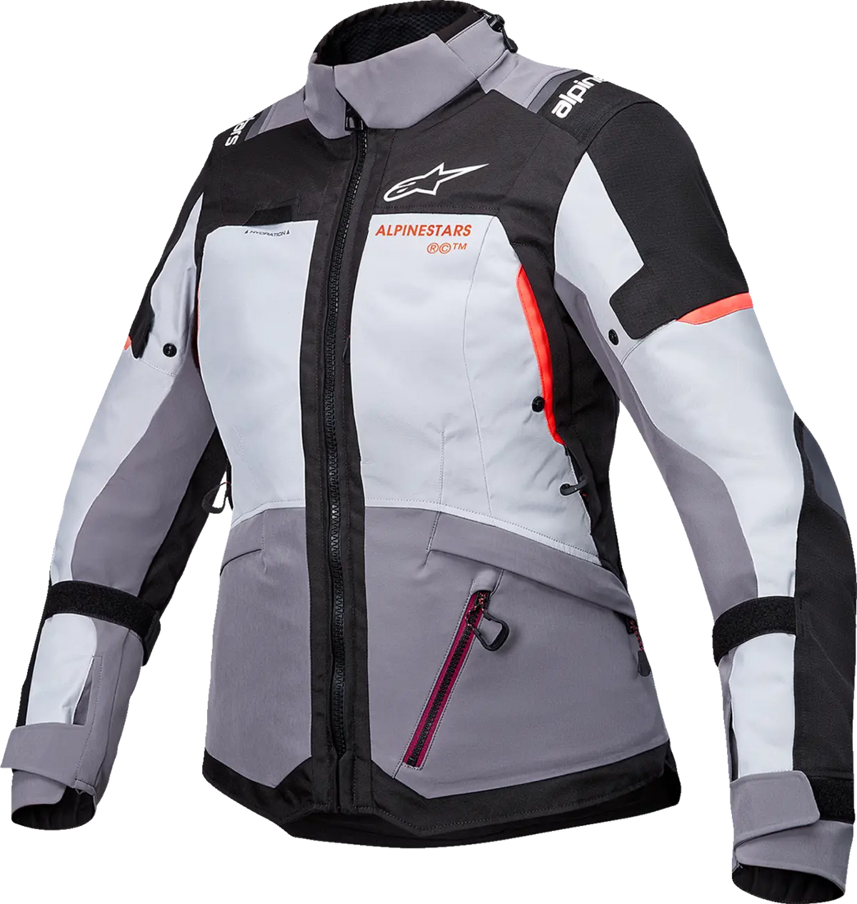 JACKET 4W ANDES V4 DS GRAY/BLACK/CORAL S