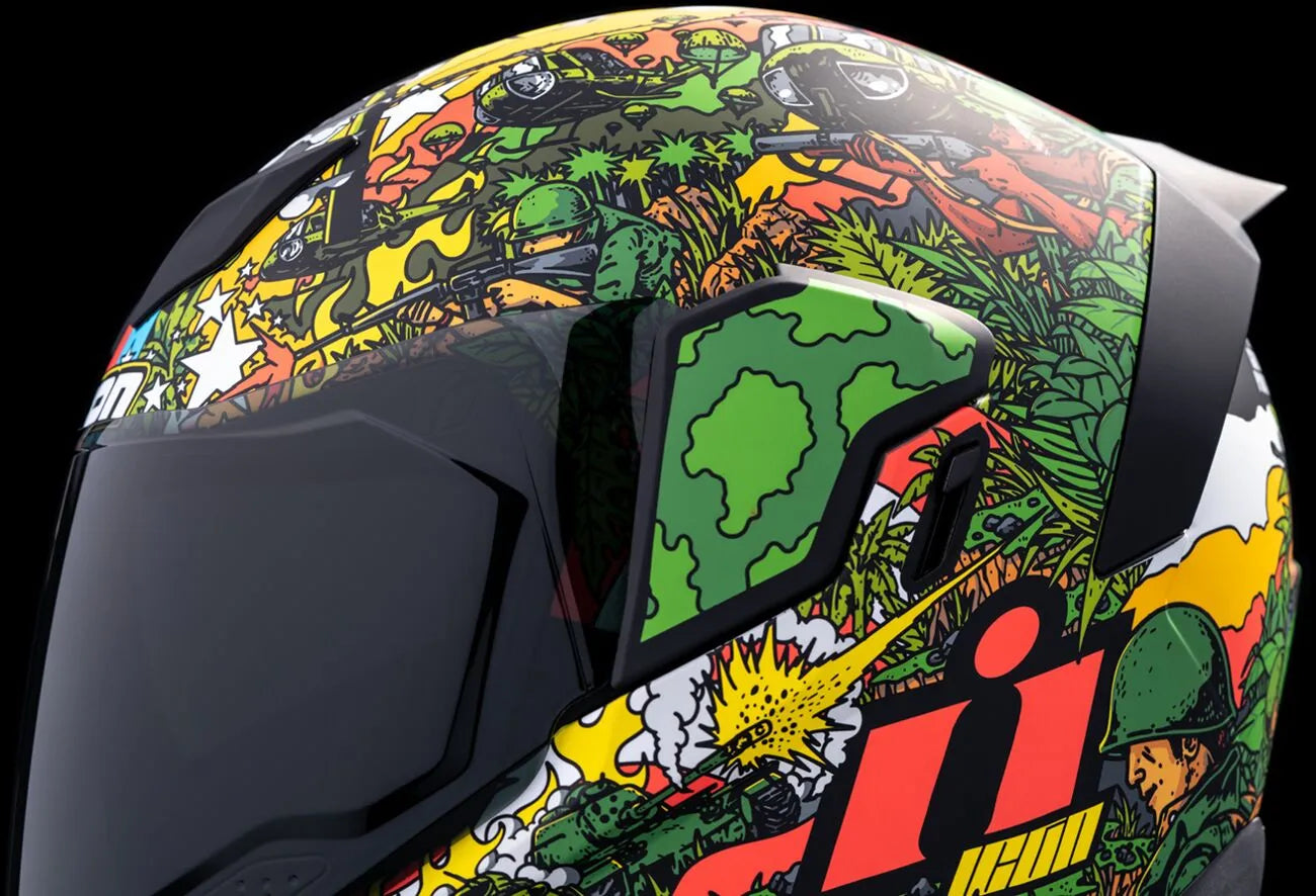 HELMET AIRFLITE GP23 GREEN XL