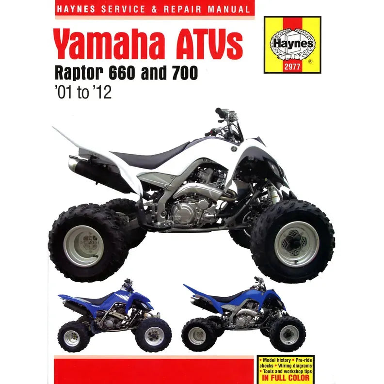 Yamaha Raptor 660 & 700 A Manual
