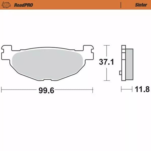 Brake Pad Scooter 400803