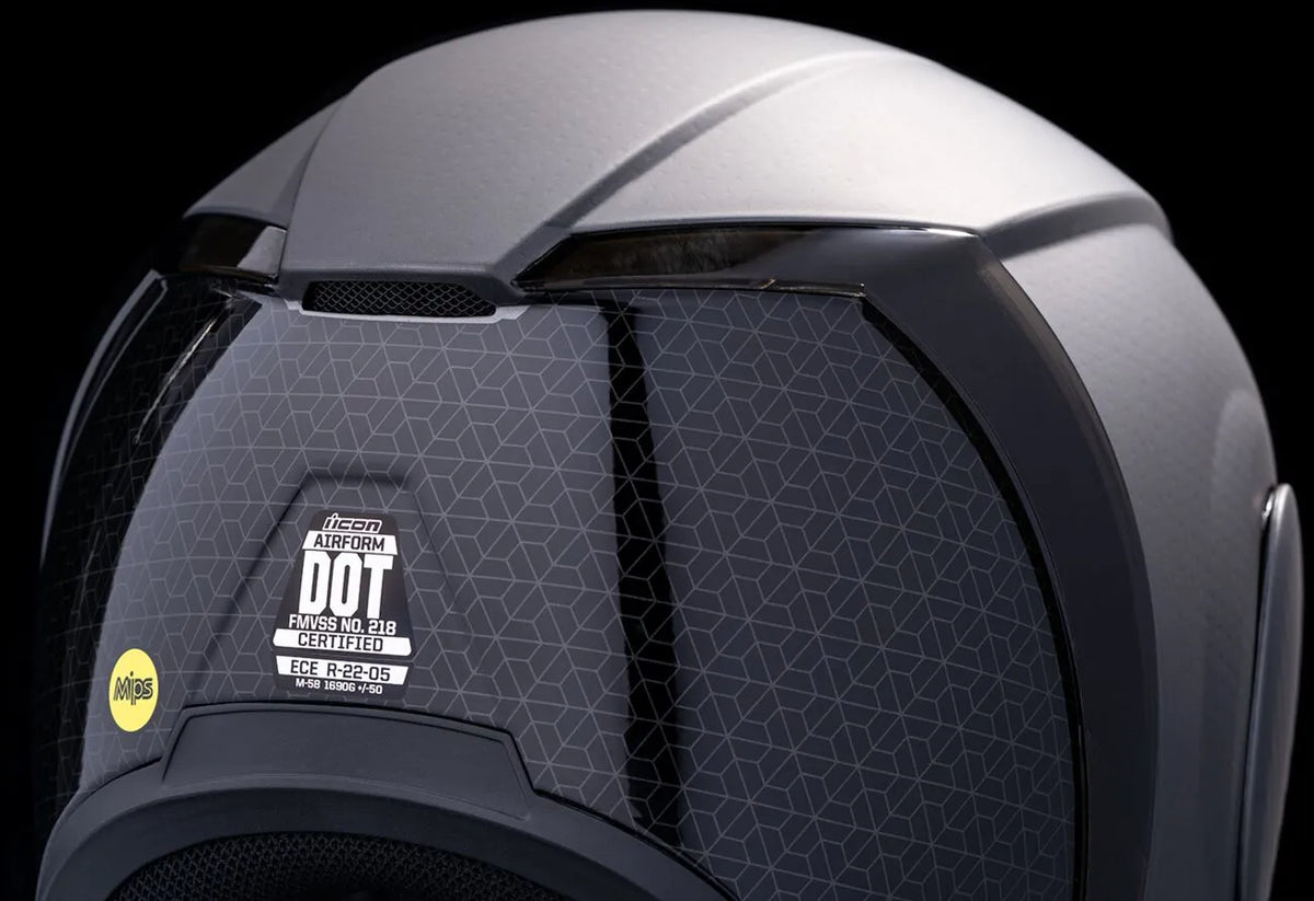HELMET AIRFORM COUNTERSTRIKE MIPS SILVER 2X