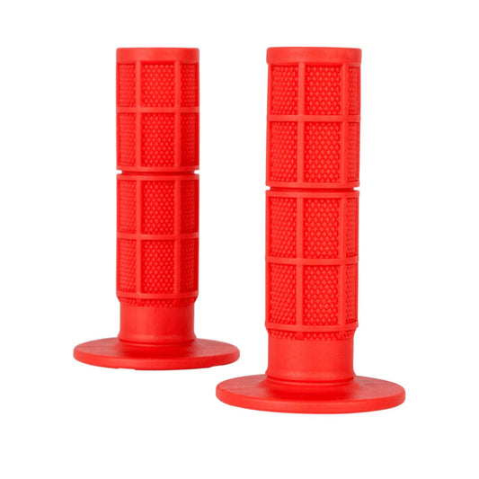 MX Half-Waffle Grips Red